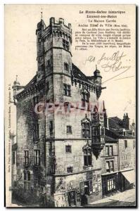 Old Postcard History Upper Saone Luxeuil les Bains The house Carree Old City ...