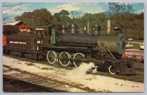 Transportation~Warren & Ouachita Valley Rwy 1 @ Rwy Museum~Vintage Postcard