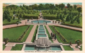 Vintage Postcard The Montreal Botanical Garden Landmark Montreal Canada