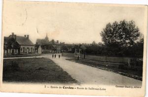 CPA CERDON - Route de SULLY-sur-LOIRE (164918)