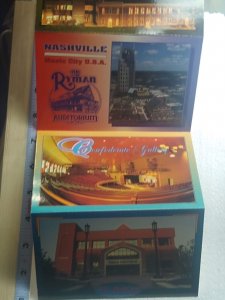 Postcard Folder Ryman Auditorium, Nashville, Tennessee