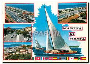 Postcard Modern Marina di Massa