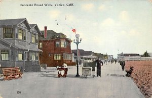 Concrete Board Walk Venice CA