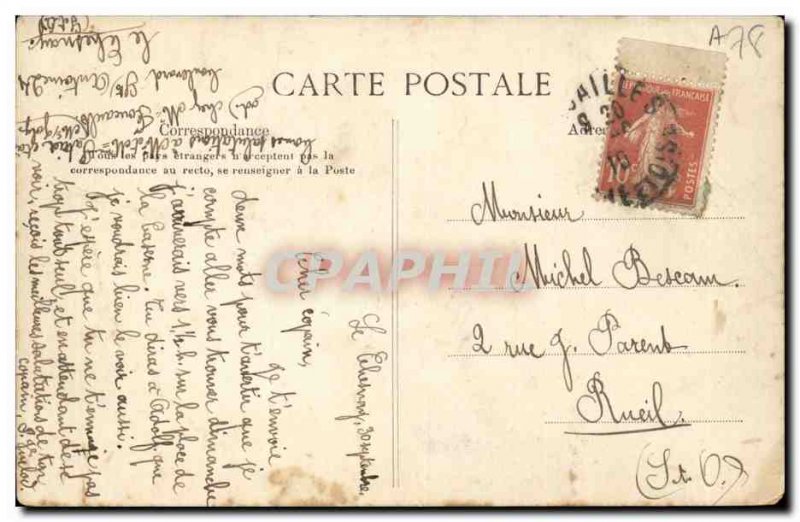 Versailles Old Postcard