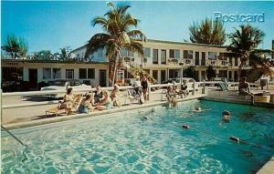 FL, Miami Beach, Florida, Sir Herbert Apartments Motel, Pool,Dexter Press 19970B