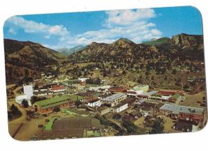 Estes Park Colorado at the Entrance to Rocky Mountain National Park