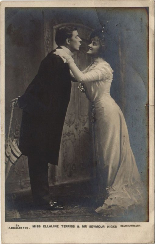 CPA Miss Ellaline Terriss & Mr Seymour Hicks THEATER STAR (42224)