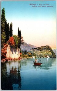 Bellagio - Lagondi Como Veduta Della Villa Serbelloni Italy Postcard