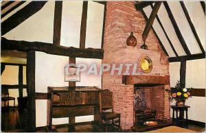 'Modern Postcard The old school desk Shakespeare''s birthplace'