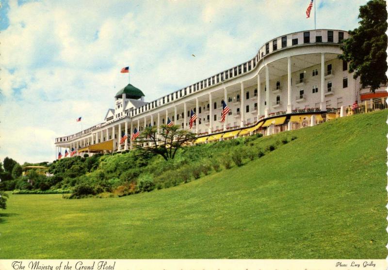 MI - Mackinac Island. Grand Hotel