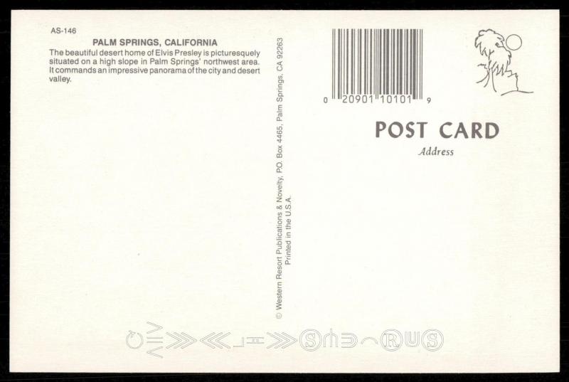 Elvis Presley's Palm Springs Home