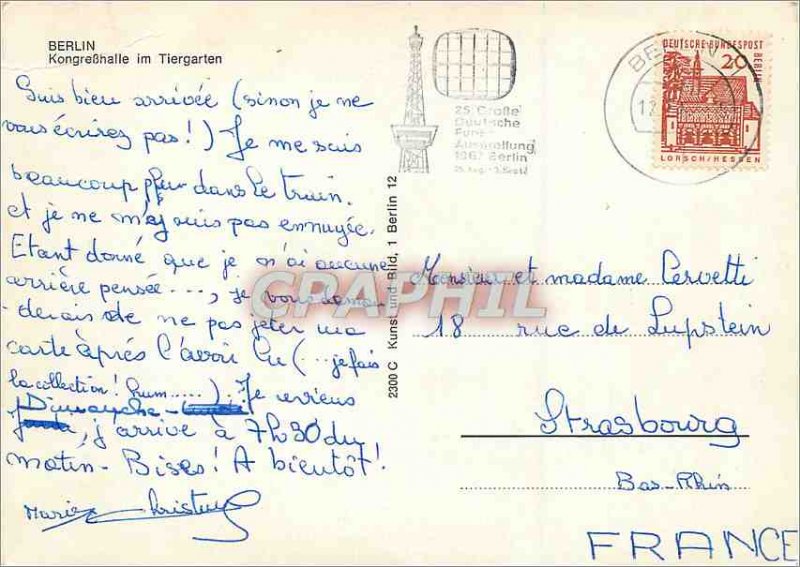 Old Postcard Kongresshalle