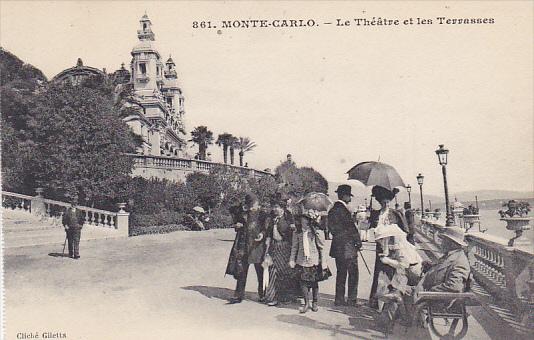 Monaco Monte Carlo Le Theatre et les Terrasses