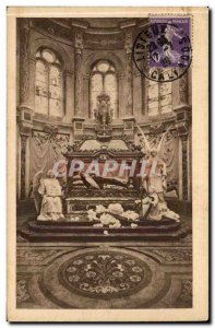 Postcard Old Chapel and St. Therese of hunting & # 39enfant Jesus