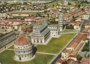 Italy Postcard - Aerial View of Miracles Square, Pisa, Tuscany RR13480