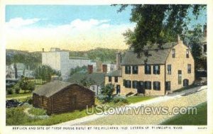 Raplica of First Pilgrim House - Plymouth, Massachusetts MA