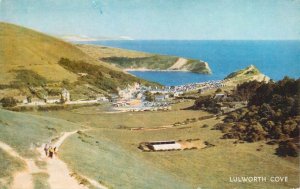 UK England Lulworth Cove coast