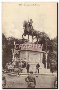 Old Postcard Metz Lafayette Monument