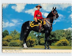 Postcard Royal Canadian Mounted Police, Canada