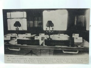 The Railway Carriage where the Armistice Was Signed 11 Nov 1918 WW1 Postcard