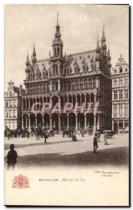 Brussels Old Postcard King's House