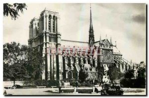 Old Postcard Paris Notre Dame Cathedral