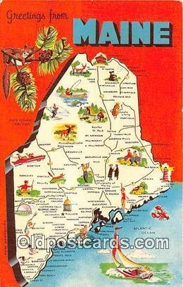 Maine USA 1973 