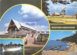 B45802 Wdzydze Kiszewskie boats bateaux moulin a vent wind mill multivi   poland