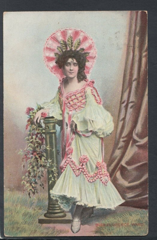 Theatrical Postcard - Stage Actress Miss Florence Ward     RS20773