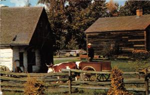 BG9611 upper canada village cow vache types folklore