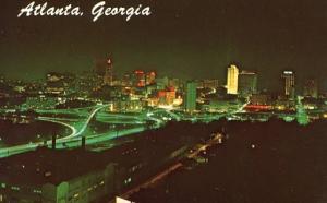 GA - Atlanta at night