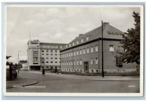 Örebro Sweden RPPC Photo Pressbyran Postcard Lantmaterikontoret c1940's