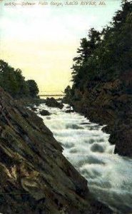 Salmon Falls Gorge - Saco River, Maine ME  