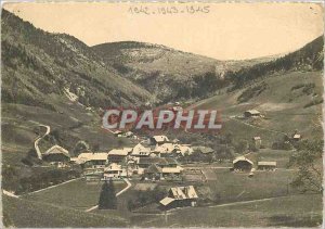 Modern Postcard The jolins corners Savoie Reponsoir General view and Chalets ...