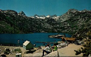 California Lake Sabrina Boat Landing Cafe and Tackle Shop 1972