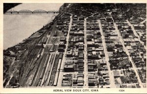 Iowa Sioux City Aerial View