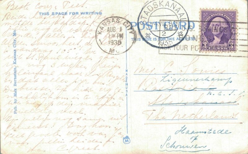 USA Kansas City Power & Light Company Vintage Postcard 07.69