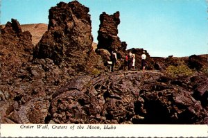 Idaho Craters Of The Moon Crater Wall