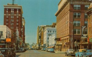 WICHITA FALLS , Texas , 1950-60s ; Eighth Street Looking West