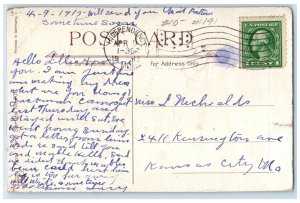 1915 Naughty Potato Embossed Independence Missouri MO Posted Antique Postcard