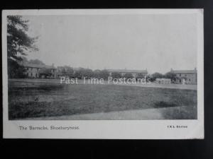 Essex SHOEBURYNESS The Barracks c1907 Old Postcard by IXL Series