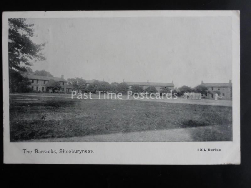 Essex SHOEBURYNESS The Barracks c1907 Old Postcard by IXL Series