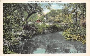 Natural Bridge, Arch Creek Miami, Florida