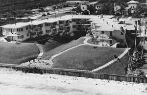 Ormond Beach Florida Manor Birdseye View Real Photo Antique Postcard K29980