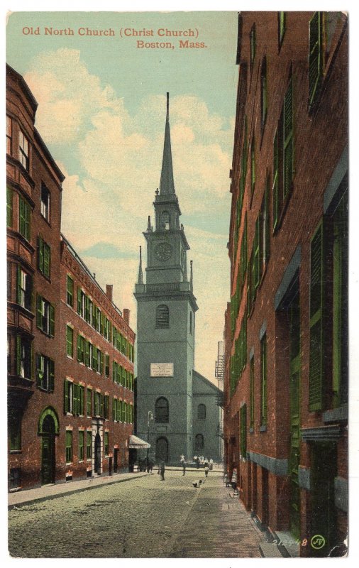 Boston, Mass, Old North Church (Christ Church)