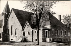 Portland Maine Central Sq Baptist Church Deering District Postcard W2