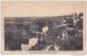 POITERS, La Vallee du Clain, Pont du Chemin de Fer et les Coteaux de la Tranc...