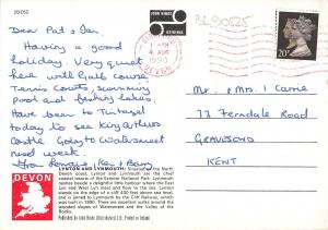 BR90525 valley of rocks lynton devon  uk