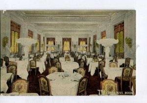 415733 USA CHICAGO Congress Hotel ADVERTISING Louis XVI room Vintage postcard