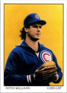 1990 Score Baseball Card Mitch Williams Chicago Cubs sk10610